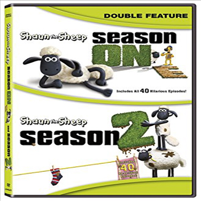 Shaun The Sheep: Season 1 &amp; 2 (숀더쉽)(지역코드1)(한글무자막)(DVD)