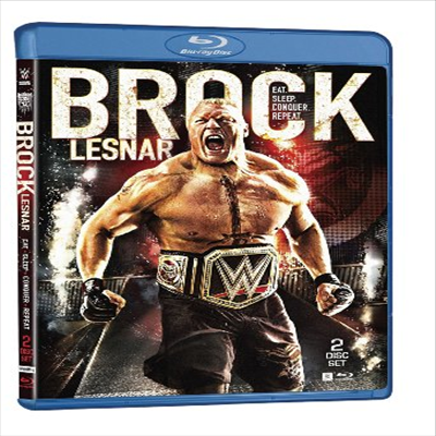 WWE: Brock Lesnar: Eat. Sleep. Conquer. Repeat. (브록 레스너) (한글무자막)(Blu-ray)