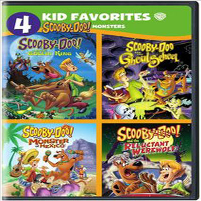 4 Kids Favorites: Scooby-Doo Monsters (스쿠비 두 몬스터스)(지역코드1)(한글무자막)(DVD)