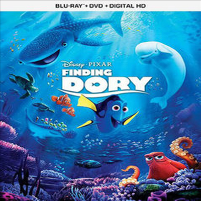 Finding Dory (도리를 찾아서) (한글무자막)(Blu-ray+DVD)