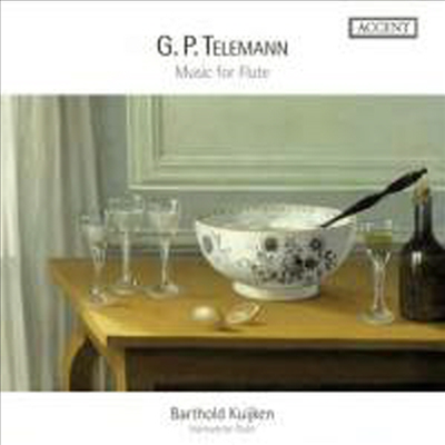 텔레만: 플루트를 위한 작품집 (Telemann: Works for Flute) (4CD) - Barthold Kuijken