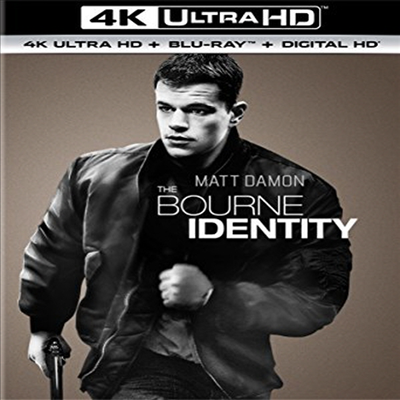The Bourne Identity (본 아이덴티티) (한글무자막)(4K Ultra HD + Blu-ray + Digital HD)