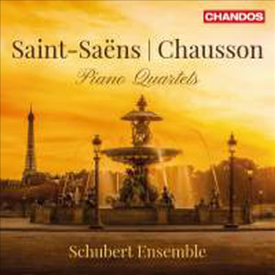 쇼송 &amp; 생상스: 피아노 사중주 (Chausson &amp; Saint-Saens: Piano Quartet)(CD) - Schubert Ensemble