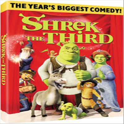 Shrek the Third (슈렉 3)(지역코드1)(한글무자막)(DVD)