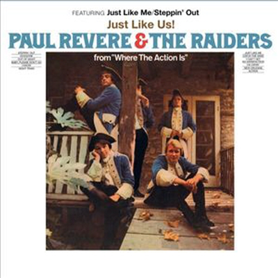 Paul Revere &amp; The Raiders - Just Like Us (Ltd. Anniversary Ed)(CCVinyl.com Exclusive)(Gatefold)(Translucent Blue)(180G)(LP)