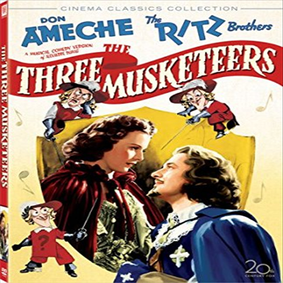 The Three Musketeers (1939) (삼총사)(지역코드1)(한글무자막)(DVD)