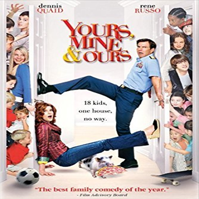 Yours, Mine &amp; Ours (2005) (유어스, 마인 앤 아워스)(지역코드1)(한글무자막)(DVD)