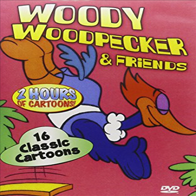 Woody Woodpecker &amp; Friends (딱따구리와 친구들)(지역코드1)(한글무자막)(DVD)