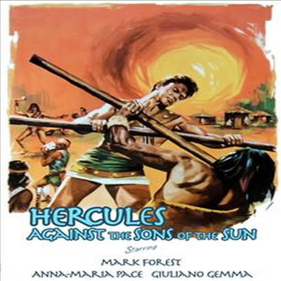 Hercules Against The Sons Of The Sun (헤라클레스 어게인스트 더 선스 오브 더 선)(지역코드1)(한글무자막)(DVD)