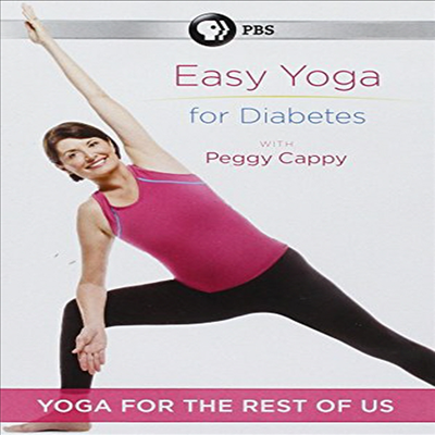 Easy Yoga For Diabetes With Peggy Cappy: Yoga For The Rest Of Us (이지 요가 포 다이아비티스 위드 페기 캐피)(지역코드1)(한글무자막)(DVD)