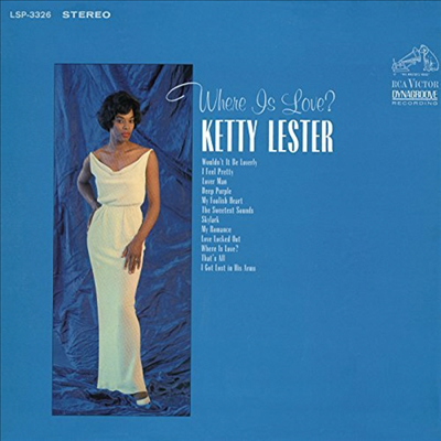 Ketty Lester - Where Is Love? (CD-R)