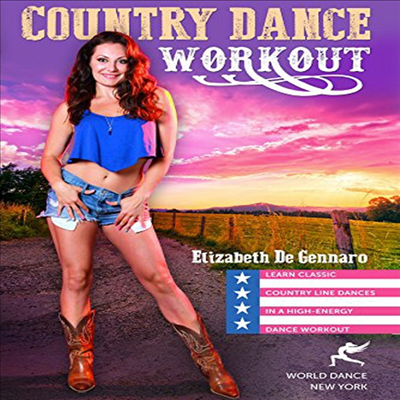 Country Dance Workout With Elizabeth De Gennaro (컨츄리 댄스 워크아웃)(한글무자막)(DVD)
