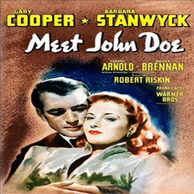 Meet John Doe (1941) (존 도우를 찾아서)(지역코드1)(한글무자막)(DVD)