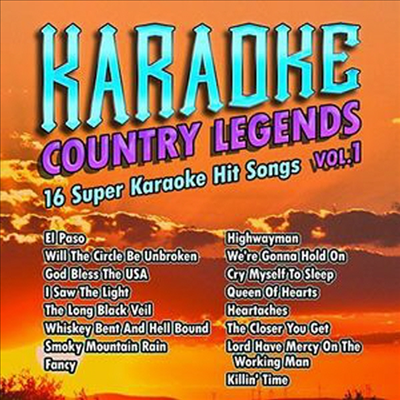 Karaoke Cloud - Country Legends 1 (CD)