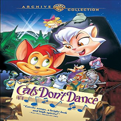 Cats Don&#39;t Dance (고양이 댄스) (한글무자막)(DVD)(DVD-R)