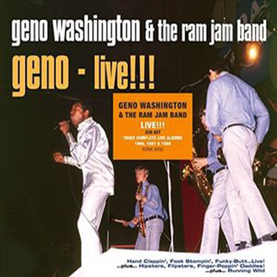 Geno Washington &amp; The Ram Jam Band - Live! The Hit Albums (Deluxe Edition)(3CD)