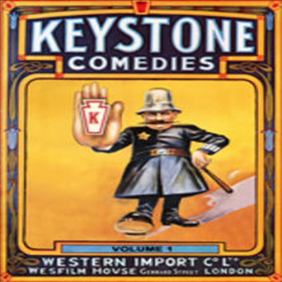 Keystone Comedies 1 (키스톤 코미디스 1)(지역코드1)(한글무자막)(DVD)