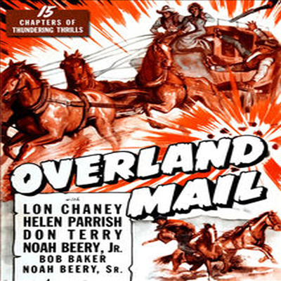 Overland Mail (1942) (오버랜드 메일)(지역코드1)(한글무자막)(DVD)