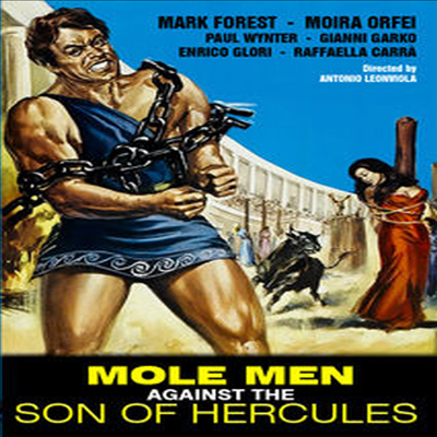 Mole Men Against The Son Of Hercules (1961) (몰 맨 어게인스트 더 선 오브 헤라클레스)(지역코드1)(한글무자막)(DVD)