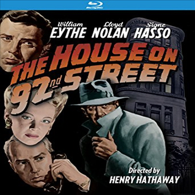 The House On 92nd Street (1945) (92번가 집)(한글무자막)(Blu-ray)