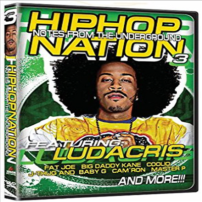 Hip Hop Nation: Vol.3 (힙합 네이션: 볼륨 3)(지역코드1)(한글무자막)(DVD)