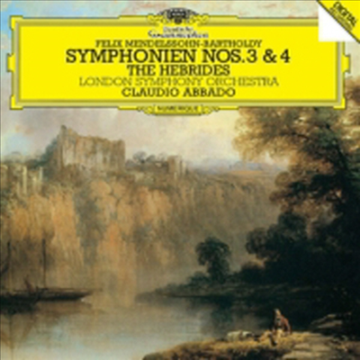 멘델스존: 교향곡 3 &#39;스코트랜드&#39;, 4번 &#39;이탈리아&#39;, 핑갈의 동굴 (Mendelssohn: Symphonies No.3 &#39;Schottish&#39; &amp; No.4 &#39;Italien&#39;, &#39;Fingal&#39;s Cave&#39; Overture) (SHM-CD)(일본반) - Claudio Abbado