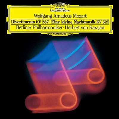모차르트: 디베르티멘토 15번, 세레나데 13번 '한 밤의 소야곡' (Mozart: Divertimento K.287, Eine Kleine Nachtmusik) (SHM-CD)(일본반) - Herbert Von Karajan