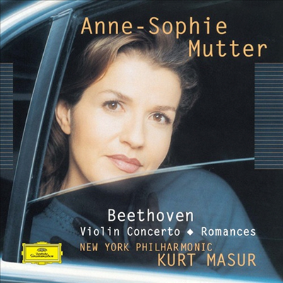 베토벤: 바이올린 협주곡, 로망스 1, 2번 (Beethoven: Violin Concerto, Romances) (SHM-CD)(일본반) - Anne-Sophie Mutter