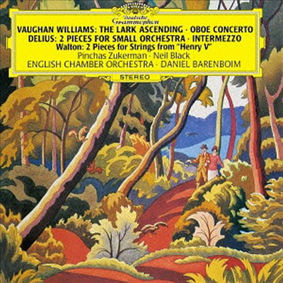 본-윌리암스, 델리어스, 월튼 - 관현악 작품집 (Vaughan-Williams, Delius & Walton - English Orchestral Works) (SHM-CD)(일본반) - Daniel Barenboim