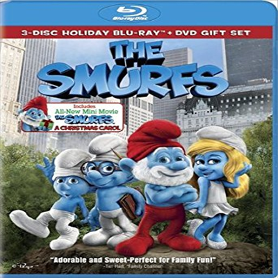 Smurfs / The Smurfs: Christmas Carol (스머프 크리스마스 캐롤) (한글무자막)(Blu-ray+DVD)