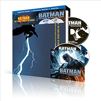 Batman: The Dark Knight Returns, Part 1 & Part 2 (배트맨 : 다크 나이트 리턴즈) (한글무자막)(Blu-ray)