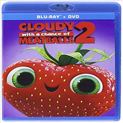 Cloudy With A Chance Of Meatballs 2 (하늘에서 음식이 내린다면 2)(한글무자막)(Blu-ray + DVD)