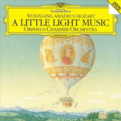 모차르트: 음악의 유희, 독일 무곡과 행진곡 (Orpheus Chamber Orchestra - Little Light Mozart) (Ltd. Ed)(SHM-CD)(일본반) - Orpheus Chamber Orchestra