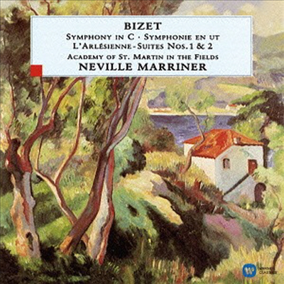 비제: 교향곡, 아를르의 여인 모음곡 1, 2번 (Bizet: Symphony In C. L'Arlesienne-Suites Nos.1 & 2) (일본반)(CD) - Neville Marriner