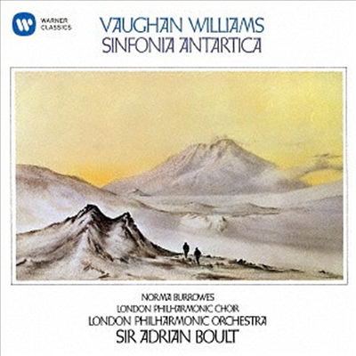 본 윌리암스: 남극 교향곡 (Vaughan Williams: Sinfonia Antartica) (일본반)(CD) - Adrian Boult