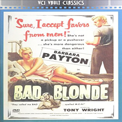 Bad Blonde (1953) (배드 블론드) (한글무자막)(DVD-R)(한글무자막)(DVD)