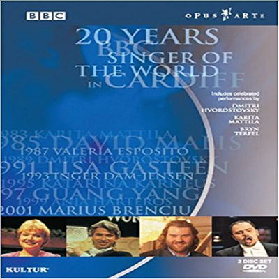 20 Years Bbc Singer Of The World In Cardiff (20 이어즈 BBC 싱어 오브 더 월드 인 카디프)(한글무자막)(DVD)