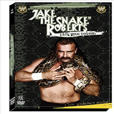 WWE: Jake &quot;The Snake&quot; Roberts - Pick Your Poison (WWE: 제이크 &quot;더 스네이크&quot; 로버츠 - 픽 유어 포이즌)(지역코드1)(한글무자막)(2DVD)