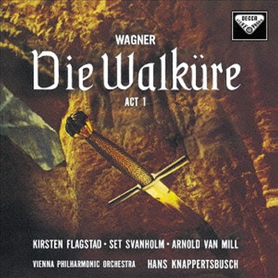 바그너: 발퀴레 1막과 관현악 작품집 (Wagner: Walkure. Act.1 &amp; Orchestral Works) (Ltd. Ed)(Cardboard Sleeve (mini LP)(single layer)(SHM-SACD)(일본반) - Hans Knappertsbusch