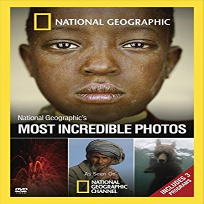 National Geographic: Most Incredible Photos (2010) (모스트 인크레더블 포토스)(지역코드1)(한글무자막)(DVD)