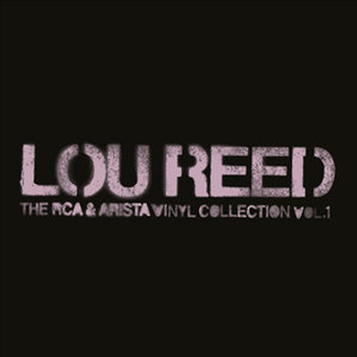 Lou Reed - The RCA & Arista Vinyl Collection, Vol. 1 (Box Set)(6LP)