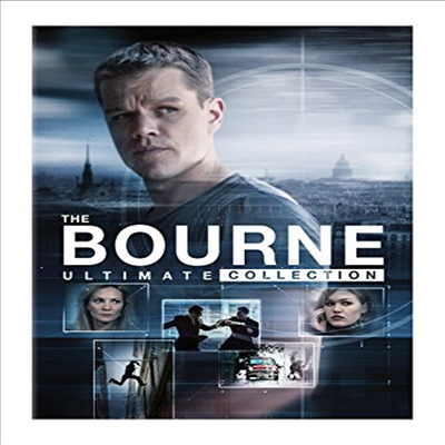 Bourne Ultimate Collection (Bourne Identity / Bourne Supremacy / Bourne Ultimatum / Bourne Legacy / Jason Bourne) (제이슨 본 얼티메이트 컬렉션)(지역코드1)(한글무자막)(DVD)