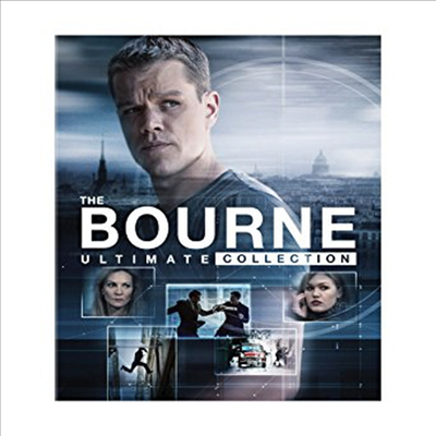 Bourne Ultimate Collection (Bourne Identity / Bourne Supremacy / Bourne Ultimatum / Bourne Legacy / Jason Bourne) (제이슨 본 컬렉션) (한글무자막)(Blu-ray)