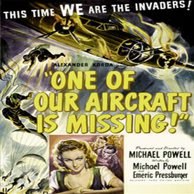 One Of Our Aircraft Is Missing (1942) (원 오브 아워 에어크래프트 이즈 미싱)(지역코드1)(한글무자막)(DVD)