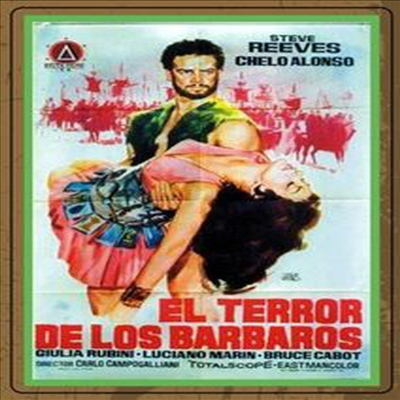Terror Of The Barbarians (1959) (테러 오브 더 바바리안스)(지역코드1)(한글무자막)(DVD)