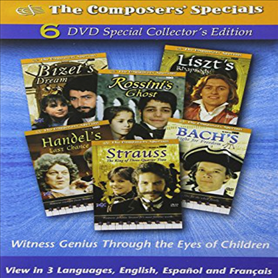 The Composer's Special Series: 6 DVD Special Collector's Edition (더 컴포저스 스페셜 시리즈) (지역코드1)(한글무자막)(6DVD)