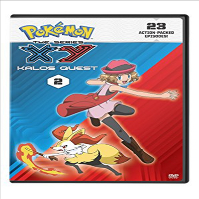 Pokemon The Series: Xy Kalos Quest Set 2 (포켓몬 더 시리즈)(지역코드1)(한글무자막)(DVD)