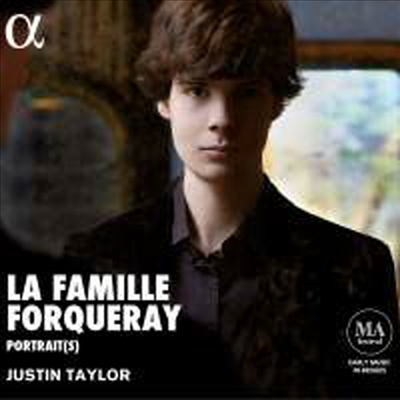 포르쿠레: 하프시코드 작품집 (Forqueray: Works for Harpsichord)(CD) - Justin Taylor