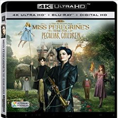 Miss Peregrine's Home For Peculiar Children (2016) (미스 페레그린과 이상한 아이들의 집) (한글무자막)(4K Ultra HD + Blu-ray + Digital HD)