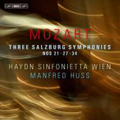 모차르트: 교향곡 21번, 27번 & 34번 (Mozart: Symphonies Nos.21, 27 & 34) (SACD Hybrid) - Manfred Huss